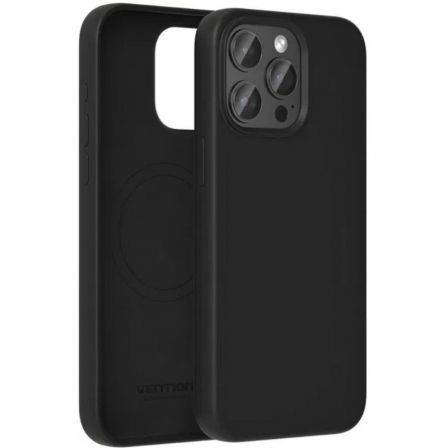 Vention Funda de Silicona MagSafe para iPhone 15 Pro Max - Negro Vention Funda de Silicona MagSafe para iPhone 15 Pro Max - Negro